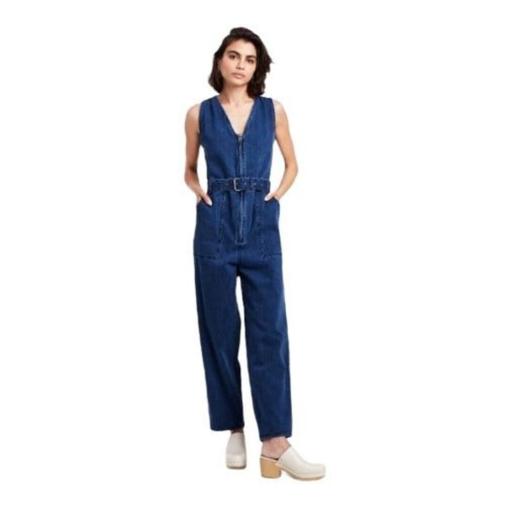 Women's Plus Size Denim Jumpsuit- Rachel Comey x Target Indigo 4